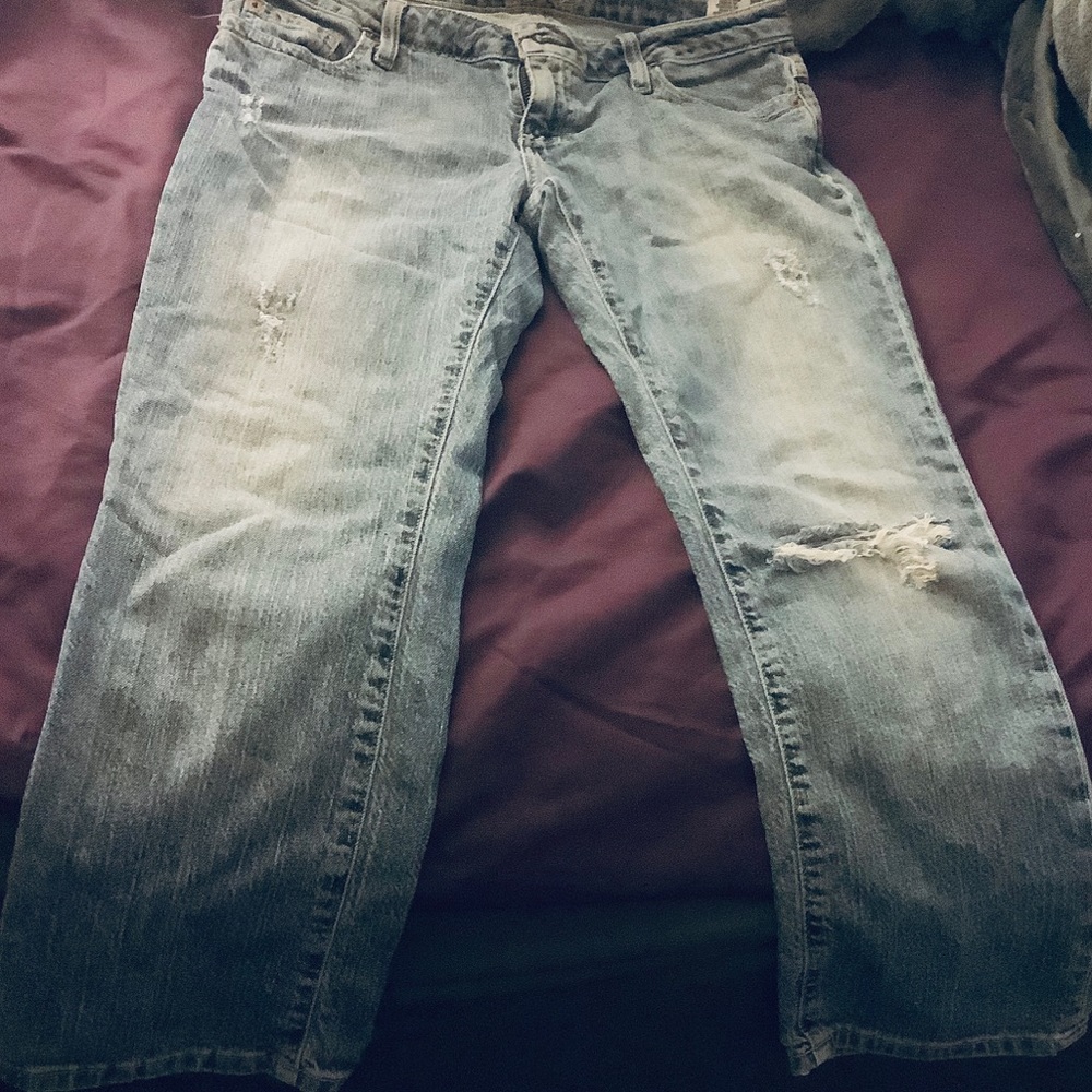 AE cropped jeans